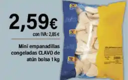 Cash Ifa CLAVO Mini empanadillas congeladas de atún oferta