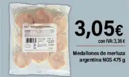 Cash Ifa NOS Medallones de merluza argentina oferta