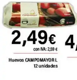 Cash Ifa CAMPOMAYORL Huevos oferta