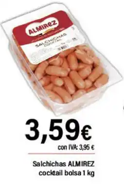 Cash Ifa ALMIREZ Salchichas cocktail oferta