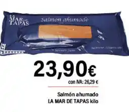 Cash Ifa LA MAR DE TAPAS Salmón ahumado oferta