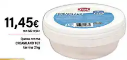 Cash Ifa CREAMLAND TGT Queso crema tarrina oferta