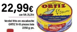 Cash Ifa ORTIZ Verdel frito en escabeche 11-15 piezas oferta