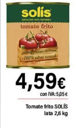 Cash Ifa SOLIS Tomate frito oferta