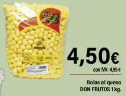 Cash Ifa DON FRUTOS Bolas al queso oferta