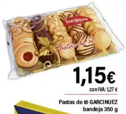 Cash Ifa GARCINUEZ Pastas de té bandeja oferta