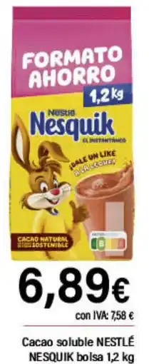 Cash Ifa NESTLÉ Nesquik cacao soluble oferta