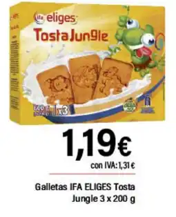 Cash Ifa IFA ELIGES Galletas Tosta Jungle oferta