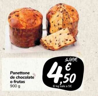 Carrefour Market Panettone De Chocolate O Frutas oferta