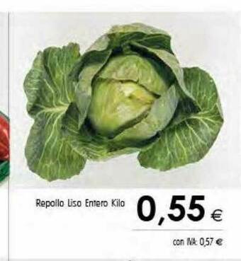 Cash Ifa Repollo Liso Entero oferta