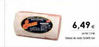 Cash Ifa Cabeza De Cerdo Susaeta oferta