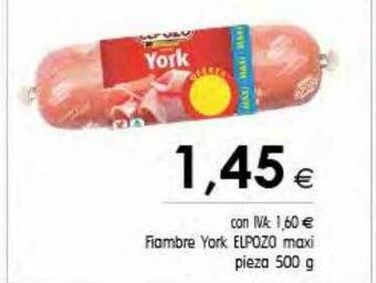 Cash Ifa Fiambre York Elpozo Maxi oferta