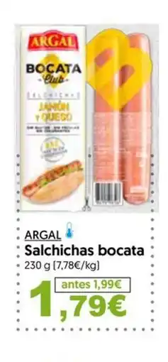 Hiper Usera ARGAL Salchichas bocata oferta