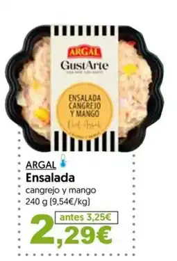 Hiper Usera ARGAL Ensalada oferta