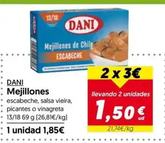 Hiper Usera DANI Mejillones oferta