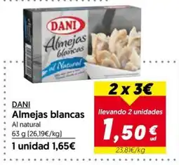 Hiper Usera DANI Almejas blancas oferta