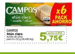 Hiper Usera CAMPOS Atún claro oferta