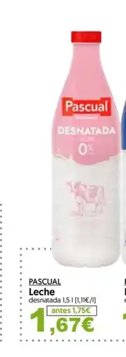 Hiper Usera PASCUAL Leche oferta