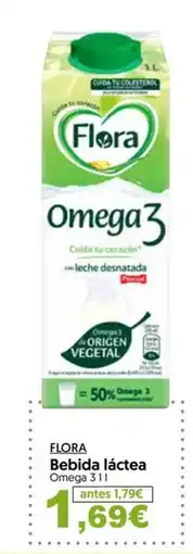 Hiper Usera FLORA Bebida láctea oferta