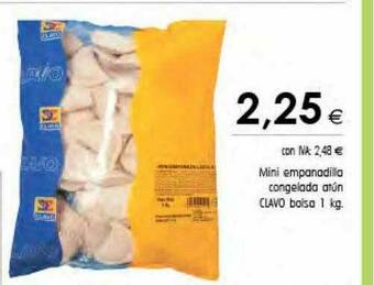 Cash Ifa Mini Empanadilla Congelada Atún Clavo oferta