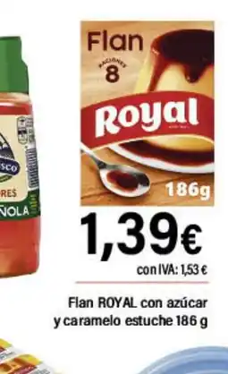 Cash Ifa ROYAL Flan con azúcar y caramelo estuche oferta