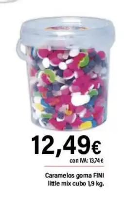 Cash Ifa FINI Caramelos goma little mix cubo oferta