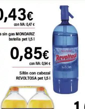 Cash Ifa REVOLTOSA Sifón con cabezal oferta