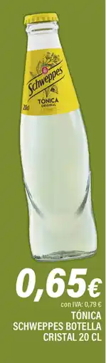 Cash Ifa SCHWEPPES Tónica oferta