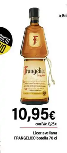 Cash Ifa FRANGELICO Licor avellana oferta