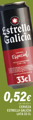 Cash Ifa ESTRELLA GALICIA Cerveza oferta