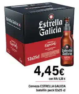 Cash Ifa ESTRELLA GALICIA Cerveza botellin oferta
