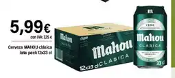 Cash Ifa MAHOU Cerveza clásica oferta