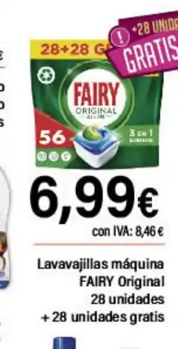 Cash Ifa FAIRY Lavavajillas máquina Original 28 unidades oferta
