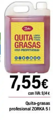 Cash Ifa ZORKA Quita-grasas profesional oferta