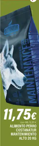Cash Ifa Alimento perro costanatur mantenimiento alto oferta
