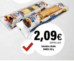 Cash Ifa MANDUL Cake Natur o Marble oferta