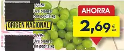 FROIZ Uva blanca sin pepita oferta