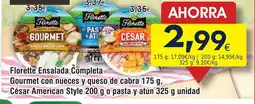 FROIZ FLORETTE Ensalada Completa Gourmet con nueces y queso de cabra oferta