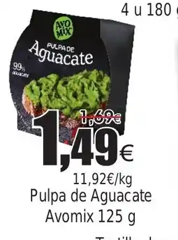 FROIZ Pulpa de Aguacate Avomix oferta