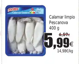 FROIZ PESCANOVA Calamar limpio oferta