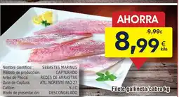 FROIZ Filete gallineta/cabra oferta