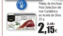FROIZ Filetes de Anchoas Froiz Selection del mar Cantábrico en Aceite de Oliva oferta