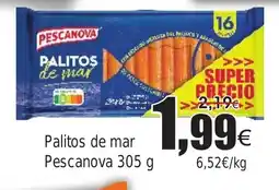 FROIZ PESCANOVA Palitos de mar oferta