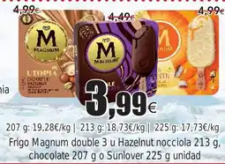 FROIZ Frigo Magnum double 3 u Hazelnut nocciola oferta