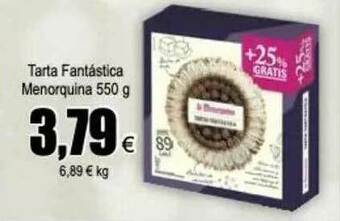 FROIZ Tarta Fantástica Menorquina oferta