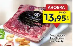 FROIZ Panceta curada Torre de Núñez raza Duroc oferta