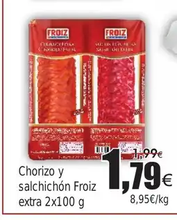 FROIZ Chorizo y salchichón Froiz extra oferta