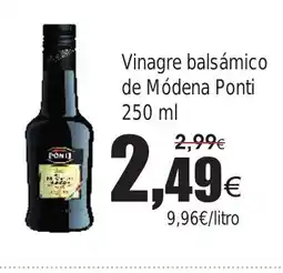FROIZ PONTI Vinagre balsámico de Módena oferta
