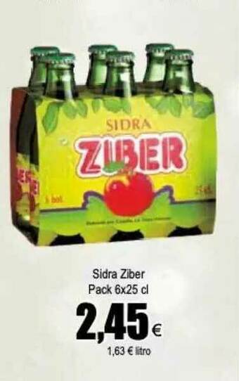 FROIZ Sidra Ziber oferta