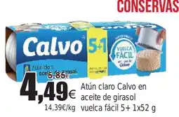 FROIZ Atún claro Calvo en aceite de girasol oferta